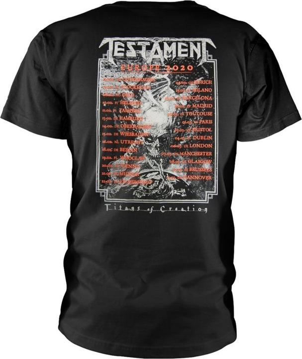 Actual product image Testament Titans Of Creation (Grey) Europe 2020 (S)