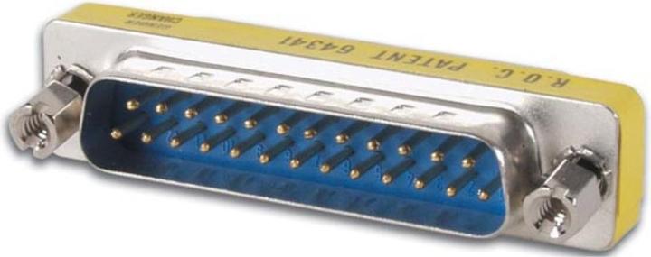 Image du produit Velleman Changeur De Genre Ultraplat - D25 Male Vers D25 Male