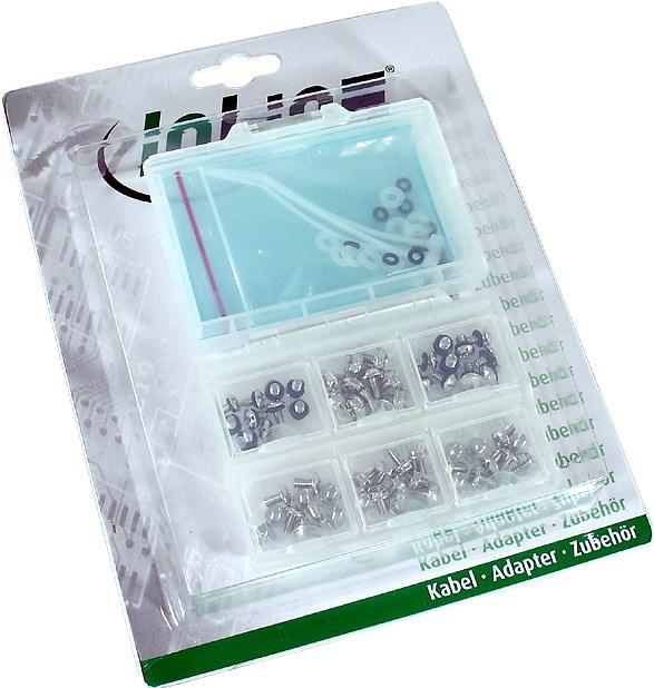 Image du produit InLine Jeu de vis pour PC, 83 pièces