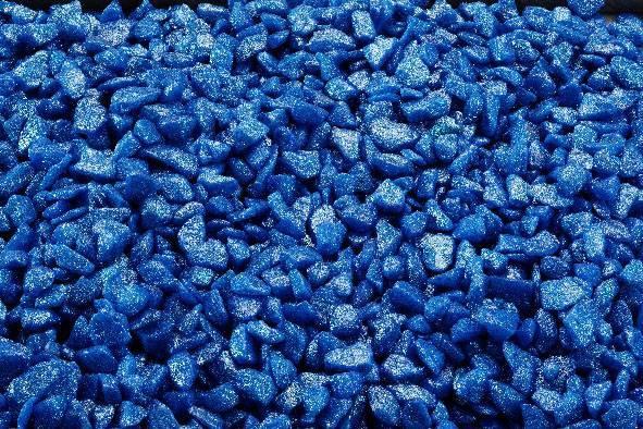 Produktbild Europet Zierkies Ø 6-9 mm, Ozeanblau, 2kg (Dekoration, sonstige Gegenstände)