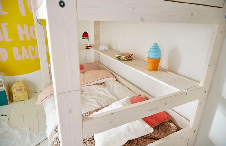 Produktbild Lifetime Kidsrooms Etagenbett, inkl Leiter, Absturzsicherung, 2 Deluxe Lattenrost