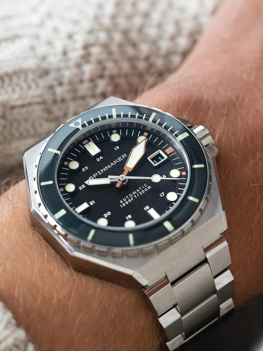 Produktbild Spinnaker SP-5081-GG Dumas Automatik Herrenuhr 44mm 30ATM (Taucheruhr, 44 mm)