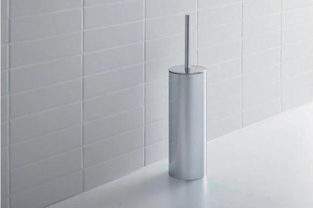 Actual product image Duravit Brush set D-CODE floor standing chrome