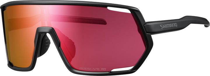 Shimano Unisex Brille Technium RD (Matte Black, ridescape rd)