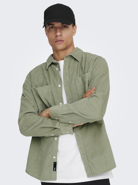 Image du produit Only & Sons Chemise en velours (S)