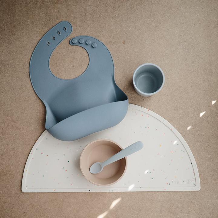 Produktbild Mushie Silikon Ltzchen Blush Powder Blue