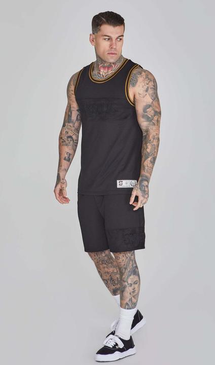 Immagine prodotto Siksilk Gilet da basket Top in nero (L)