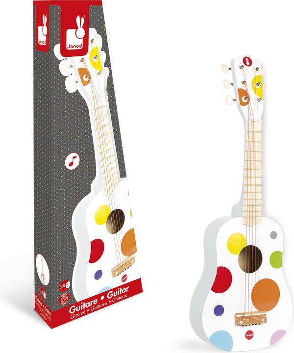 Image du produit Janod Guitare à confettis (Allemand, Espagnol, Français, Néerlandais, Italien, Anglais)