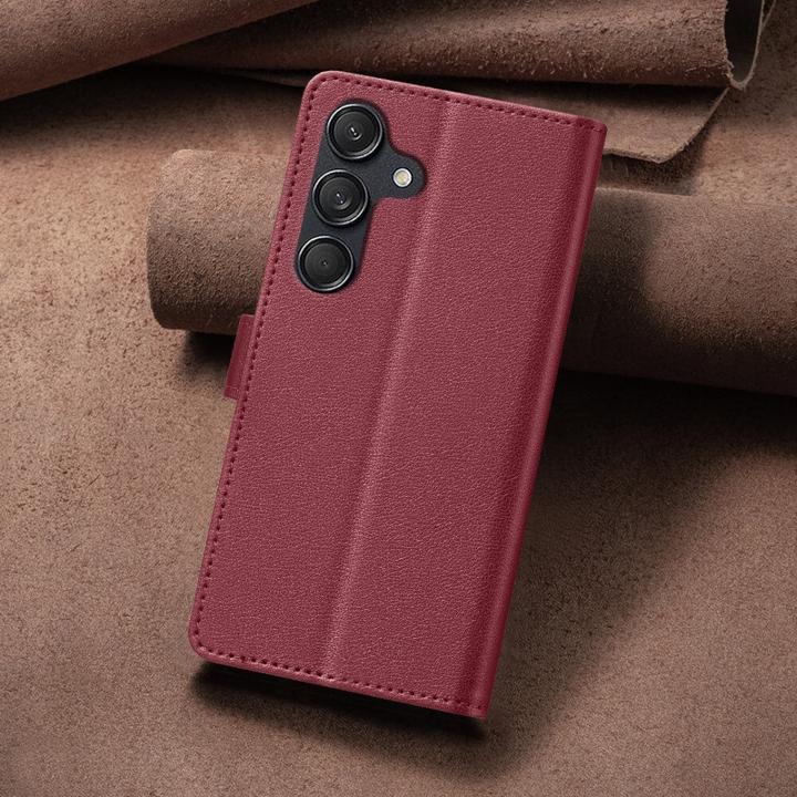 Actual product image Binfen Color Galaxy A56 - BINFEN Leder Etui Hülle mit RFID Blocker (Samsung Galaxy A56)