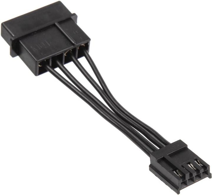 Actual product image Kolink Adapter power cable from 4-pin Molex to Floppy