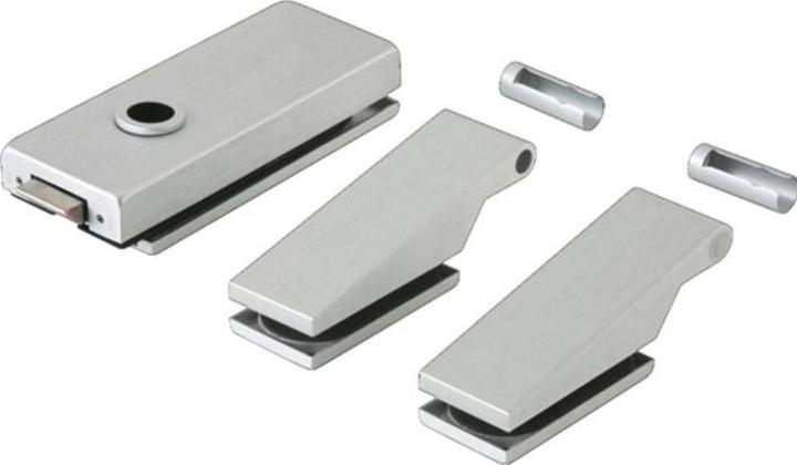 Produktbild Dormakaba Glastürbeschlag STUDIO Classic Leichtmetall silber eloxiert UV Drückerführung vorn DIN links/rechts