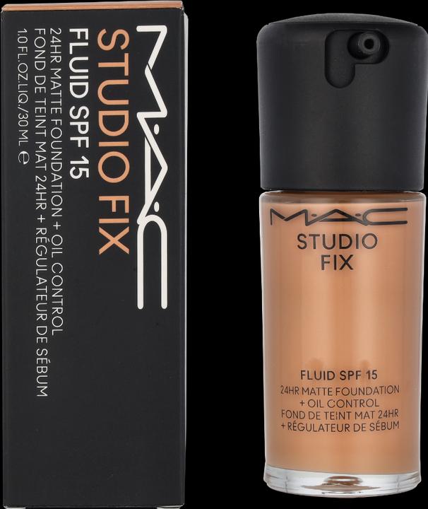 Actual product image MAC Cosmetics Studio Fix Fluid Fond de Teint Sun Protection Factor 15 (re) NC43 (No. NC43)