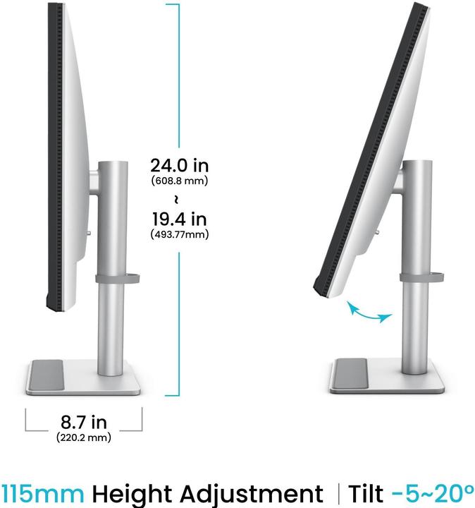 Actual product image BenQ MA320U, 80 cm (31.5"), 3840 x 2160 Pixel, 4K Ultra HD, 5 ms, Weiss (3840 x 2160 Pixels, 31.50")