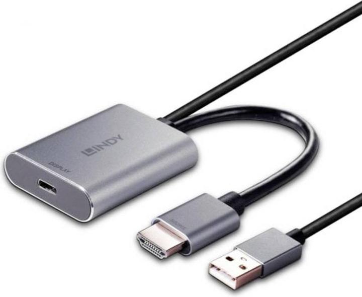 Image du produit Lindy Convertisseur HDMI vers USB de type C (HDMI, USB-C, 0.85 cm)