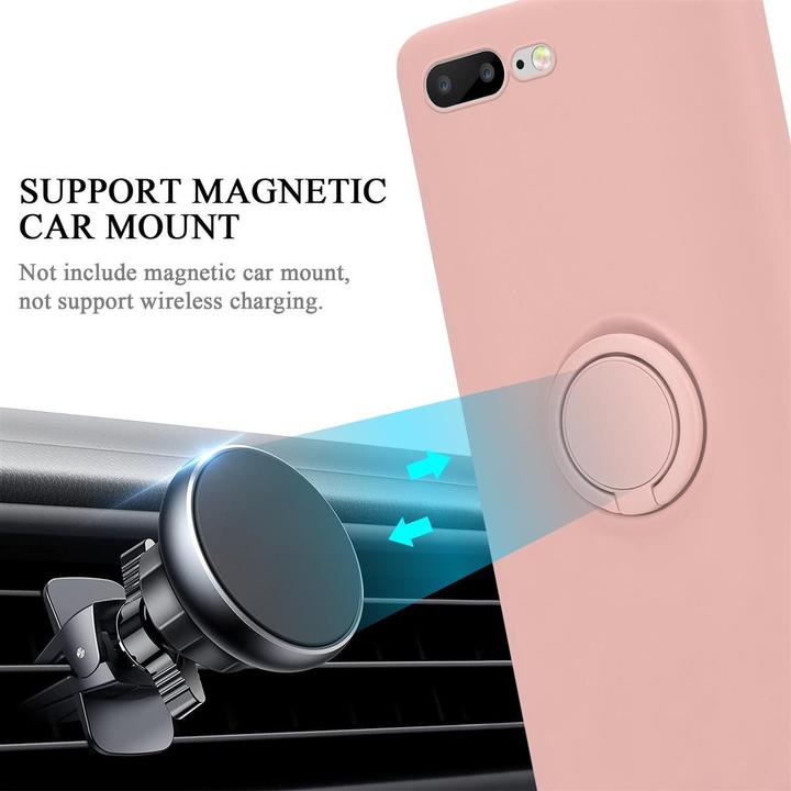 Produktbild Cadorabo TPU Liquid Ring Silicone Case Hülle (Apple iPhone 7 Plus, Apple iPhone 7s Plus)