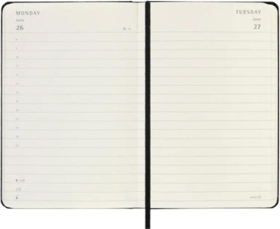 Produktbild Moleskine Tageskalender (Pocket, A6, Englisch)