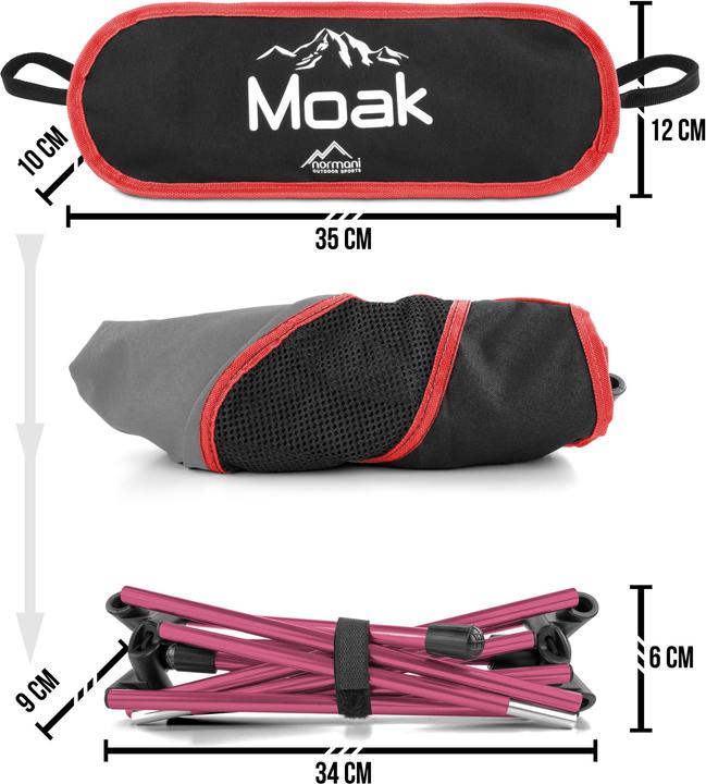 Produktbild Normani Ultraleichter Campingstuhl „Moak“