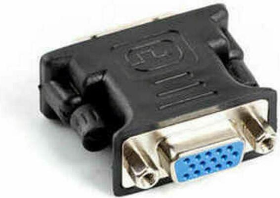 Actual product image Lanberg AD-0012-BK Video Cable Adapter DVI-I VGA (D-Sub) (VGA, 4 cm)
