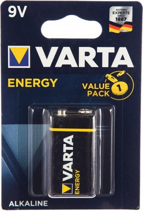 Produktbild Varta Energy 9V Block (1 Stk., 9V Block, 565 mAh)