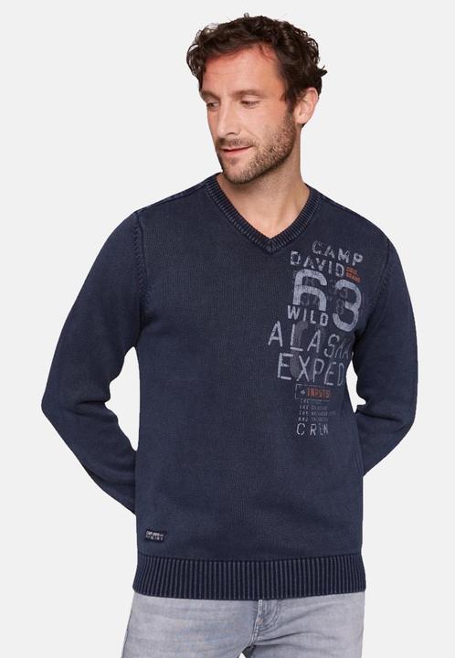 Produktbild Camp David Pullover Strickpullover V-Neck (S)
