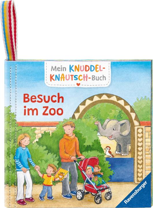 Produktbild Ravensburger Mein Knuddel-Knautsch-Buch: Besuch im Zoo robust, waschbar und federleicht. Praktisch für zu Hause (Deutsch)
