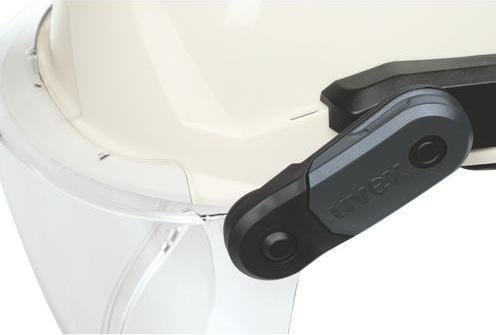Actual product image Uvex Safety Visor uvex pronamic with chin guard 9916001 colourless (Hearing protection replacement pads)