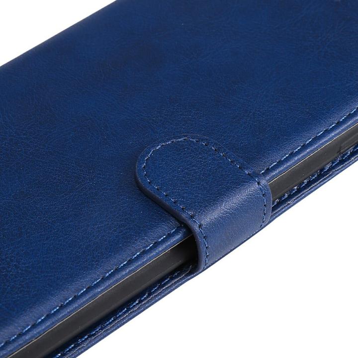 Produktbild Cover-Discount Galaxy A54 - Leder Etui Hülle blau (Samsung Galaxy A54 5G)