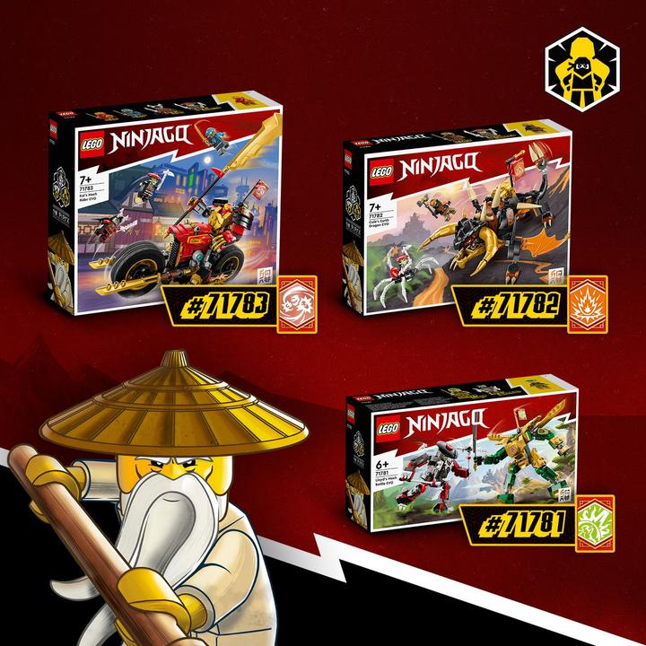 Produktbild LEGO Kais Mech-Bike EVO (71783, LEGO Ninjago)