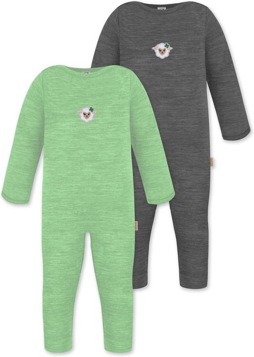 Image du produit Normani Lot de 2 dorsales bébé mérinos "Tangoio" - 9595 (56)