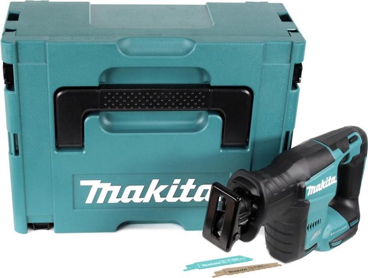 Image du produit Makita DJR 188 ZJ 18 V Brushless Li-ion Scie récipro sans fil avec Coffret de transport Makpac - san