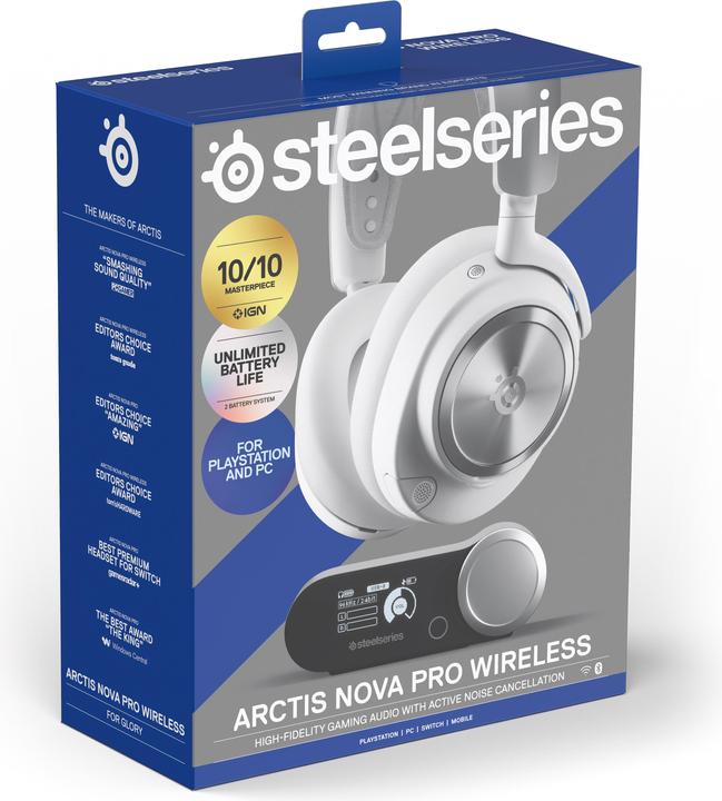 Actual product image SteelSeries Arctis Nova Pro Wireless P (Wireless, Cable)