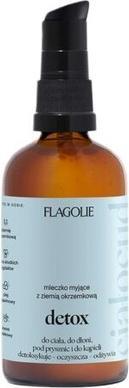 NoName Detox-Reinigungsmilch mit Kieselgur 100ml Flagolie (Reinigungsmilch, 100 ml)