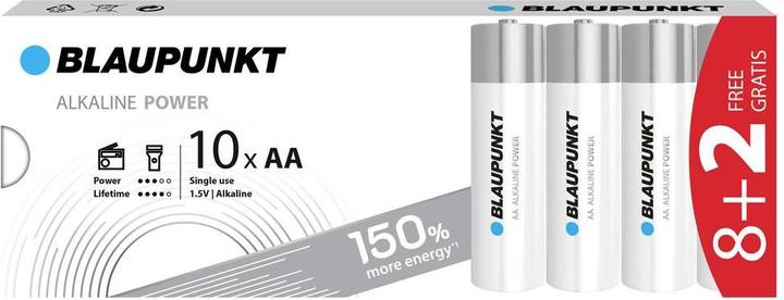 Immagine prodotto Blaupunkt Batteria alcalina al manganese Mignon (AA) 1,5 V 20 pz. (10 pz., AA)
