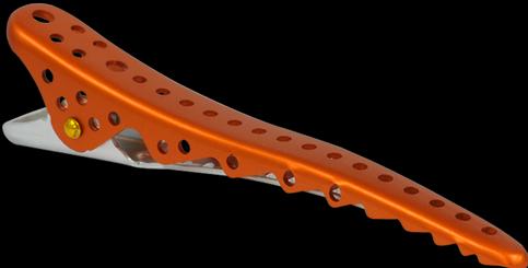 Y.S. Park Shark Clips orange 2 Stk. 106 mm (2 Stk.)