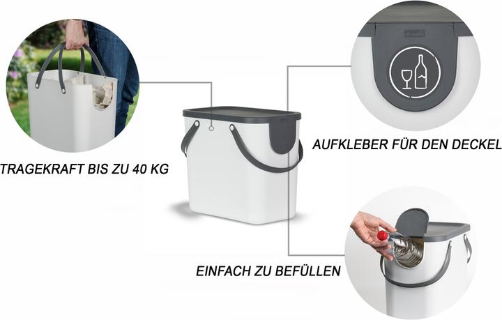 Produktbild Rotho Recyclingbehälter Albula (25 l)