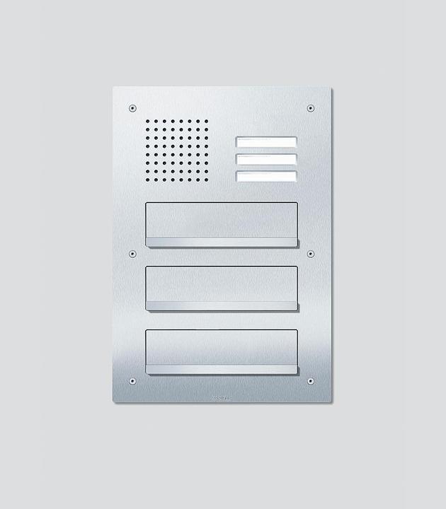 Produktbild Siedle SIE CL 411 BD2A 03 R Classic Durchwurf- briefkasten-Front