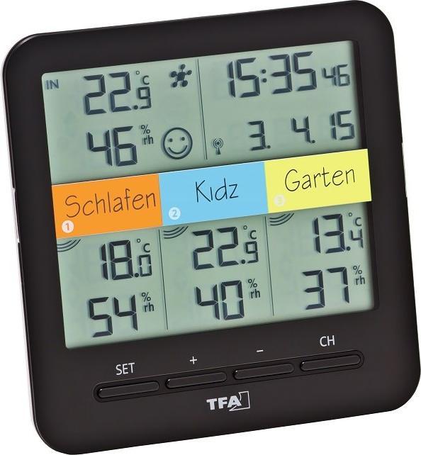 Produktbild Suomen Lämpömittari Oy 8230 temperature/humidity sensor Indoor/outdoor Temperature & humidity
