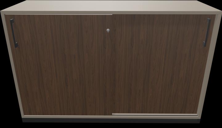 Actual product image Narbutas Choice sliding door cabinet (120 x 40 x 76 cm)