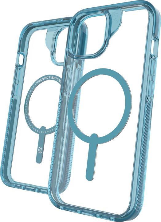 Actual product image Zagg Santa Cruz Snap Case iPhone 16e/15/14/13 Blue (Apple iPhone 16e)