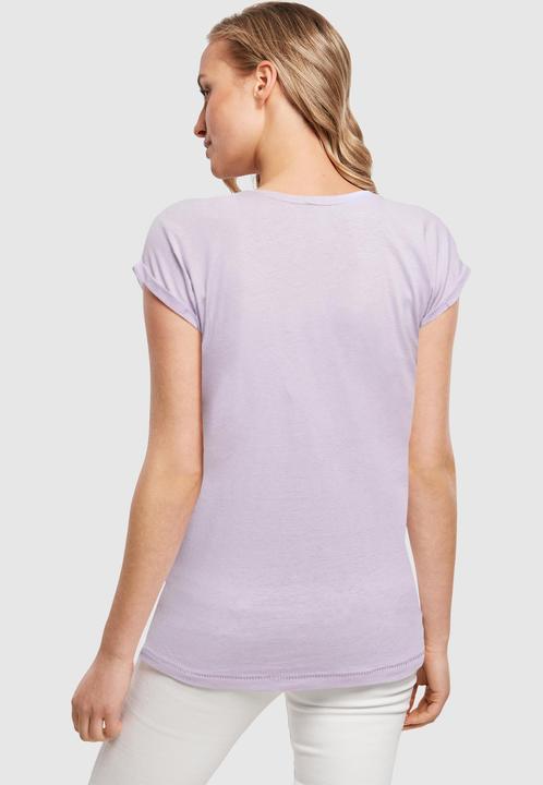 Actual product image Merchcode Ladies Thin Lizzy - TL Bad Reputation Extended Shoulder Tee - 181495 (M)