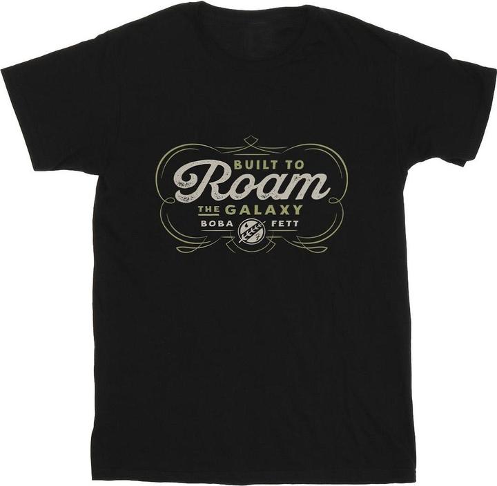 Star Wars The Book Of Boba Fett Built To Roam TShirt (M)