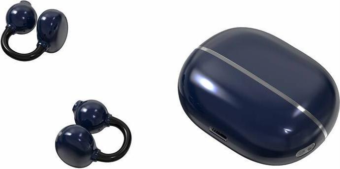 Actual product image Ldnio OWS T09 in-ear headphones (dark blue) (6 h, Cable)