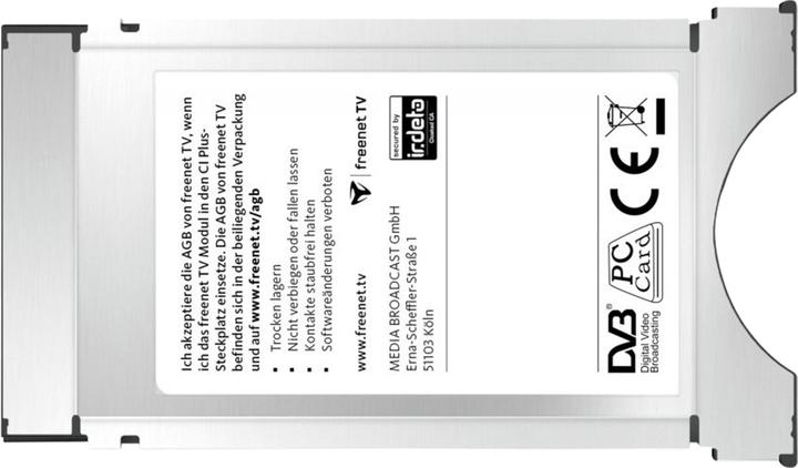 Produktbild Freenet TV CI+ Modul inkl. 12 Monate (Irdeto, CI Modul)