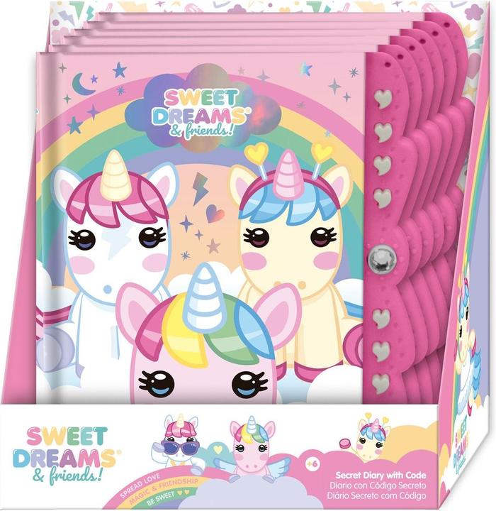 Image du produit Kids Licensing Licorne journal intime avec code