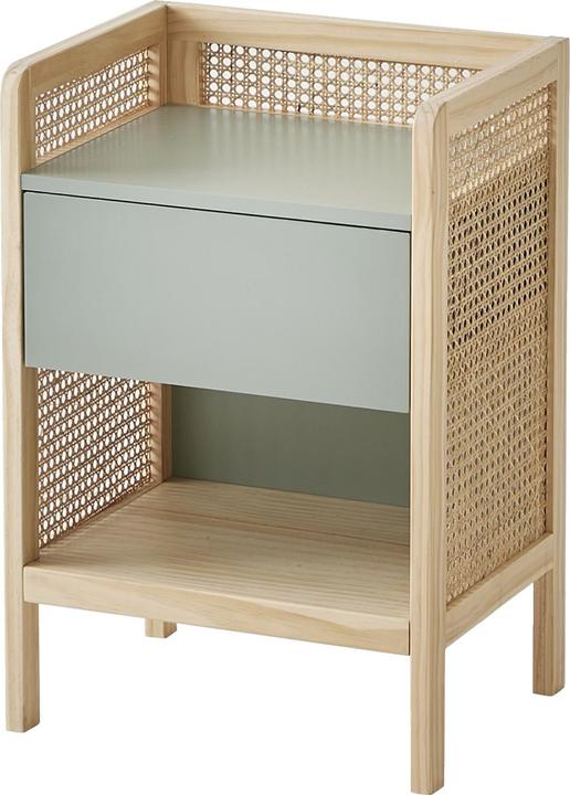 Image du produit Vertbaudet Table de nuit pour enfants POESIE avec rotin