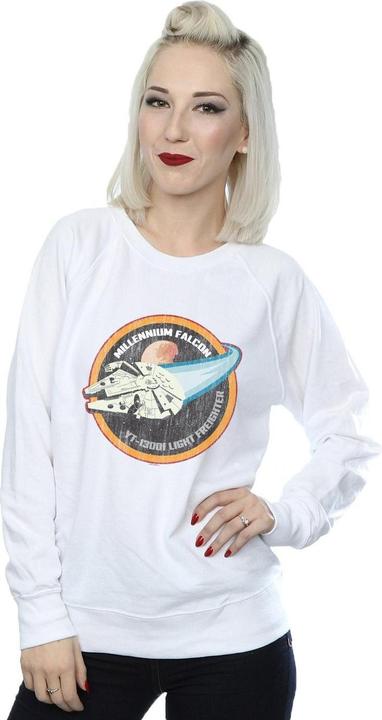Produktbild Star Wars Millennium Falcon Badge Sweatshirt (M)