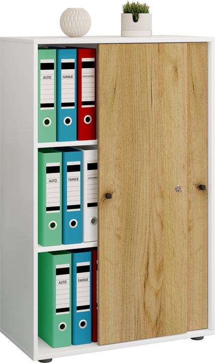 Actual product image VCM Office cabinet sliding doors Lona 3gang (70 x 37 x 111 cm)