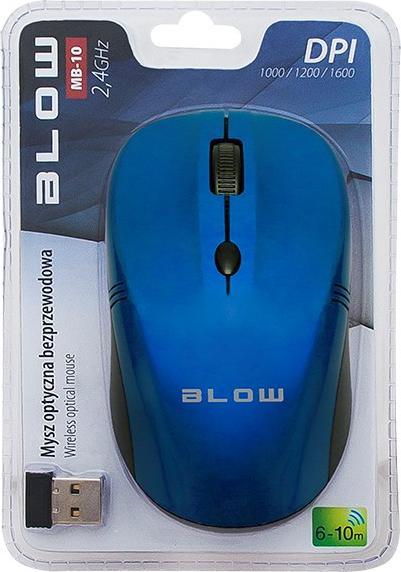 Actual product image Blow MB-10 Blue Wireless Optical Mouse (Wireless)