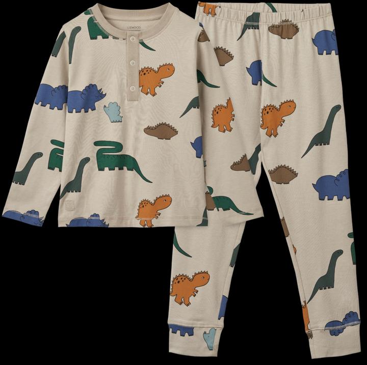 Liewood Wilhelm Pijama Dinosaur Mist (116)