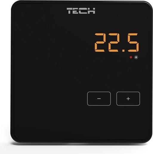 Produktbild Tech Air Drahtloser Raumregler schwarz R-8Z Tech Steuergeräte
